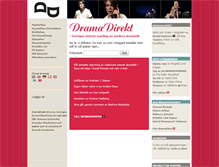 Tablet Screenshot of dramadirekt.se